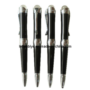 Исполнительный металлические подарок ручка ручка с Кристалл Топ (ЛТ-C486)